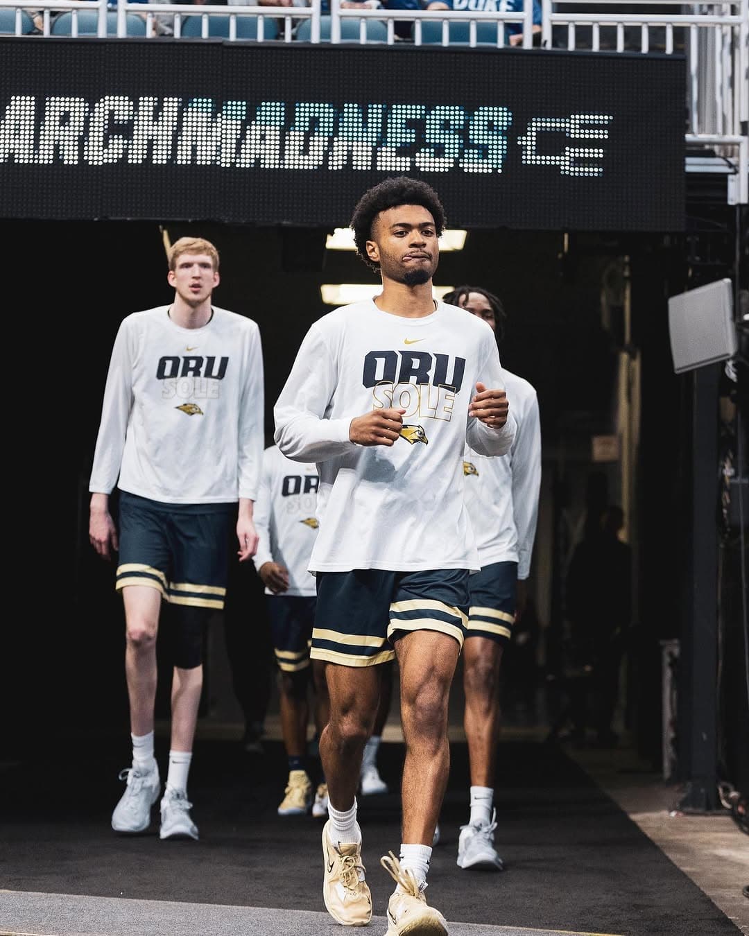 Issac McBride - March Madness tunnel walk